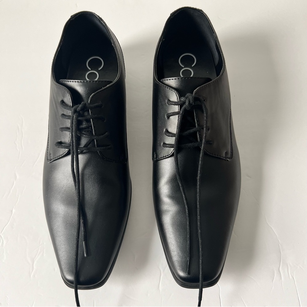 Calvin Klein Brodie Oxford Classic Men Dress Shoe, Size 13M,‎ Black, Like New